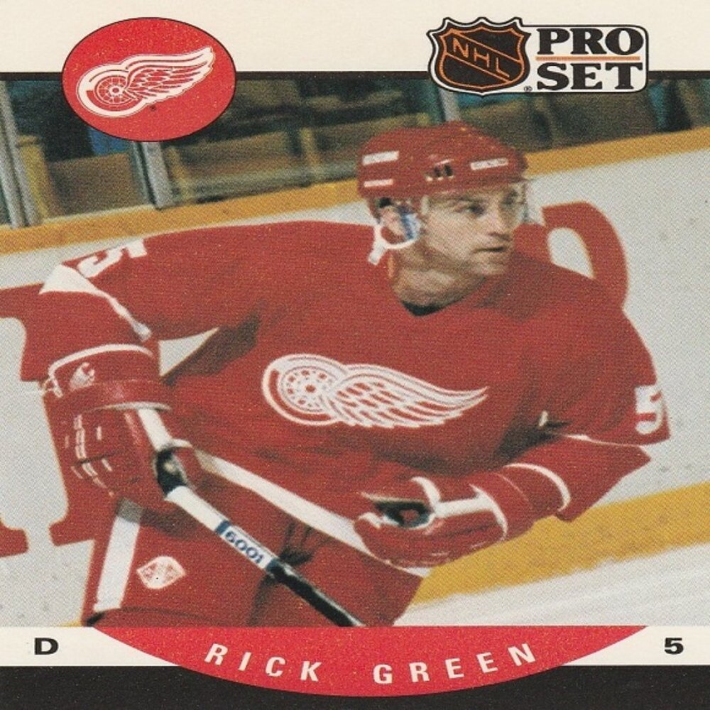 Rick Green - 1990 Pro Set Hockey Card